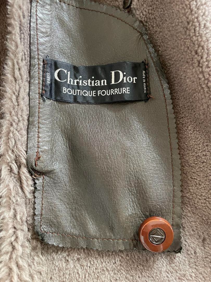 Christian Dior BOUTIQUE FOURRURE Real Leather Shearling coat Christian Dior BOUTIQUE FOURRURE Real Leather Shearling coat