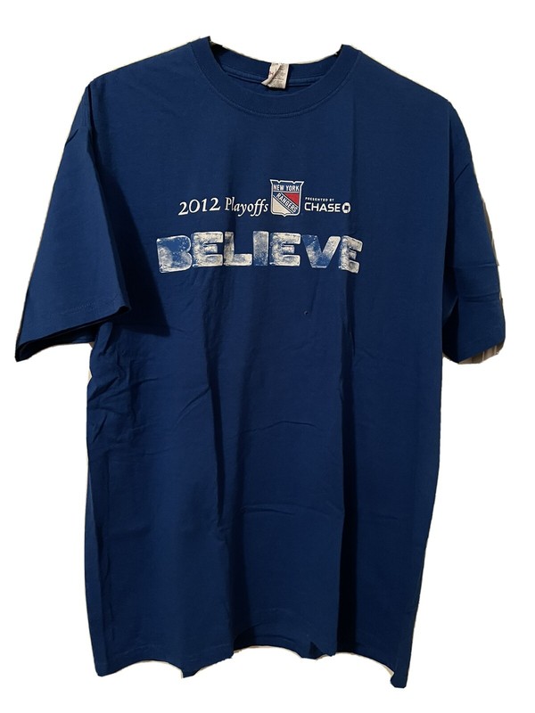 New York Rangers 2012 Playoffs t-shirt
