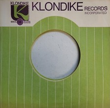 Company Sleeve 45 Klondike - Green Stripes w/ Purple Letters 1961 Holiday Inn