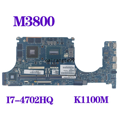 For DELL XPS15 9530 Precision M3800 Motherboard W/ i7-4702HQ CPU K1100M/2GB-GPU