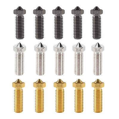 5PCS FLSUN Super Racer Print Nozzle Extruder 3D Printer Part Heat Head Hotend
