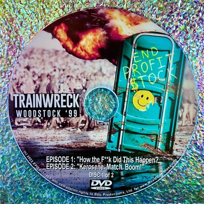 TRAINWRECK WOODSTOCK '99 Documentary 2 DVD Set ALL 3 EPS KORN