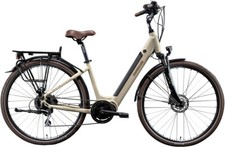 Lombardo Bici Elettrica 28" E-Bike Maratea Ivory/Brown Matt