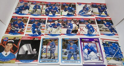 Quebec Nordiques Including Owen Nolan LOT of 18 NHL Hockey Card's