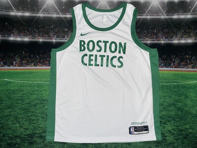 Boston Celtics 2020-21 City Edition Nike Jersey Men's Sz 2XL Used