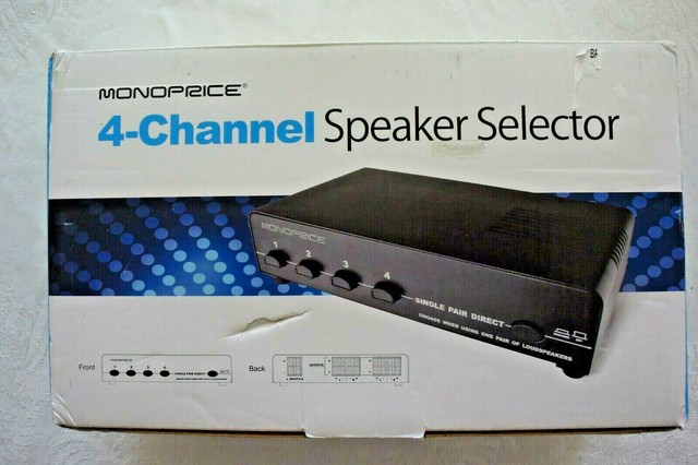 monoprice speaker selector