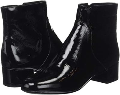 RRP £110 ALDO SIZE 3 4 WERCA BLACK PATENT REAL LEATHER LOW  display picture 2