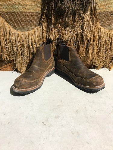 REDHEAD BROWN SERIES 61 ROMEO RUSSET BONE-DRY LEATHER BOOTS US MEN SIZE 10M - Picture 4 of 9