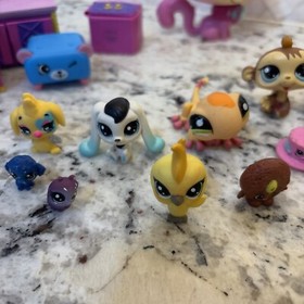 Littlest Pet Shop Lot Shopkins Hatchimals Mini Blume Girl Toy Figures Lot Of 40