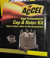 New 8132 Accel Distributor Cap And Rotor Kit 8132 Distributor Cap And Rotor Kit