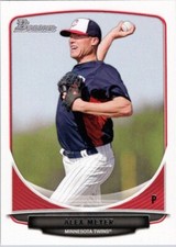 2013 Bowman Draft Top Prospects #TP43 Alex Meyer Minnesota Twins