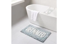 Vcny Home Get Naked Statement Bath Rug 20 x 32 in