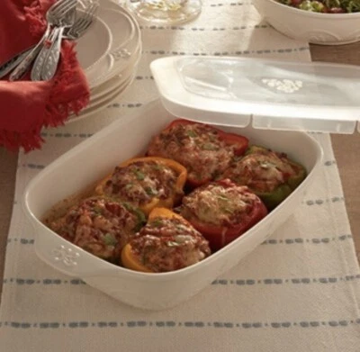 Princess House Marbella 9 X 13 Bake & Store Dish NEW IN BOX