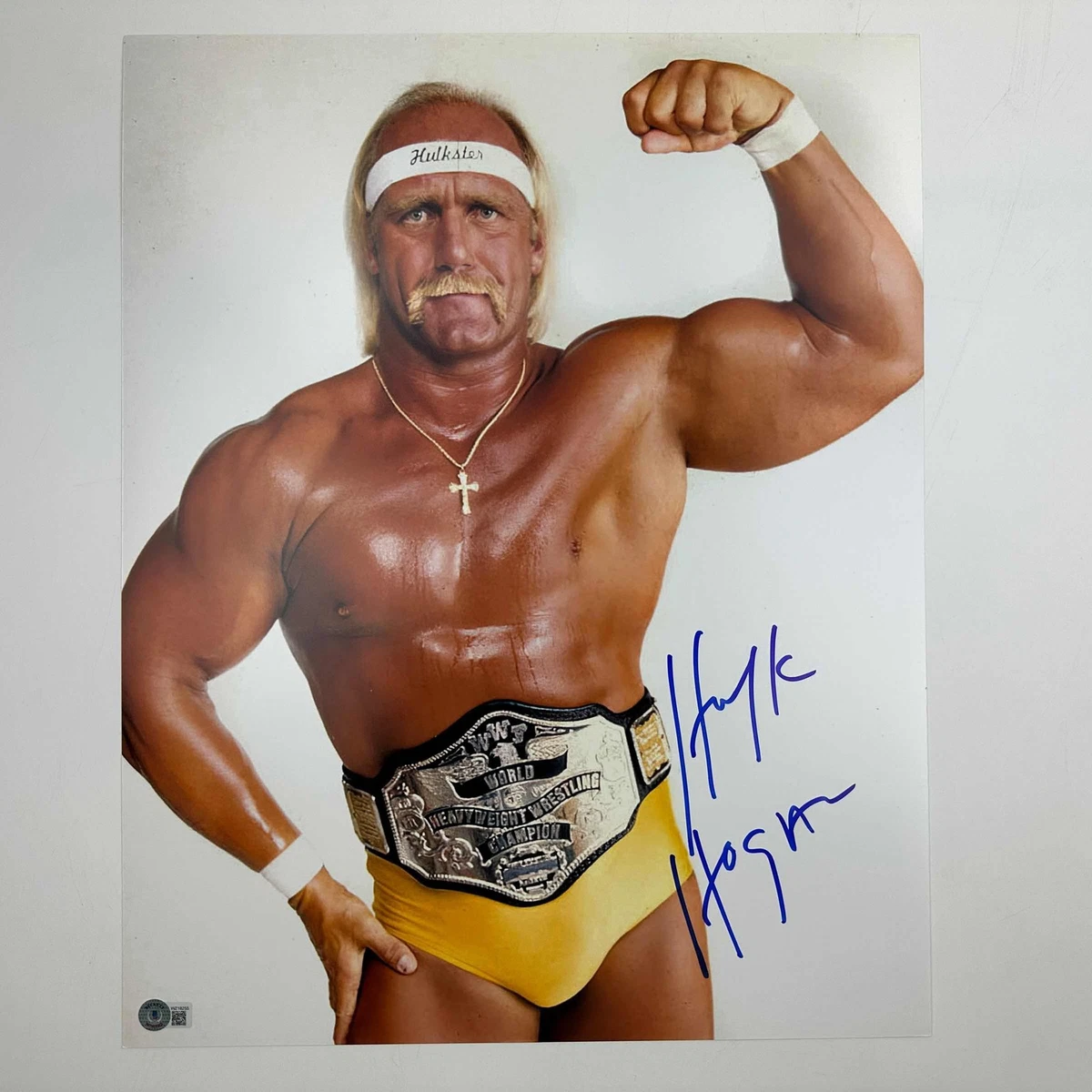 Hulk Hogan WWE Wrestling Original Autographed Items for sale | eBay