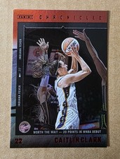 2025 Panini Chronicled WNBA Caitlin Clark #2 Red Holo Foil Indiana Fever ROY 