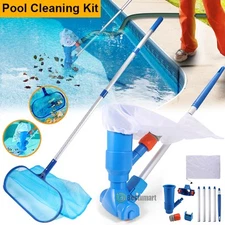 Swimming Pool Spa Suction Vacuum Head Cleaner Cleaning Kit Pool Accessories USA