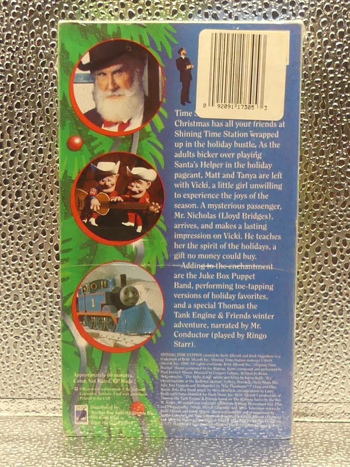 Shining Time Station 'Tis A Gift Christmas NR VHS New Factory Sealed Videotape - Image 2 of 4