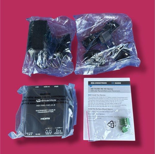 ✅ Crestron HD-TXC-101-C-E DM Lite – HDMI over CATx Transmitter" W/ Power supply - Picture 2 of 3