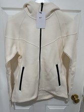 NWT Nike Women s Tech Fleece Full-Zip Hoodie - Pale Ivory - XS