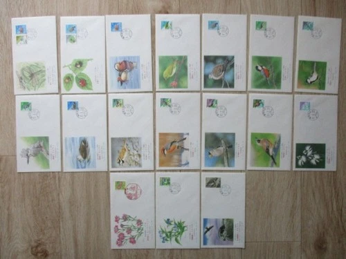 Japan Stamp First Day Cover 9 Yen ～ 1000 Yen Japanese Nature series 1992～1998