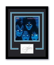 KISS Gene Simmons Autograph Signed 11x14 Framed Photo Creators Of The Night ACOA