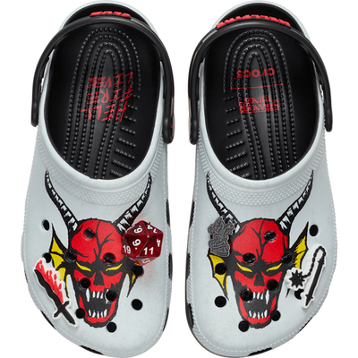 Crocs STRANGER THINGS Hellfire Classic Clog 211507-90H Unisex M-10 W-12 Stranger Things x Crocs Classic Clog Hellfire Club 211507  main image 2