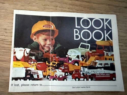 Vintage 1969 TONKA Toys LOOK BOOK Catalog Sales Brochure Trucks