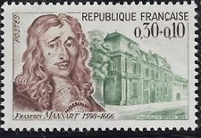 1966 TIMBRE FRANCE NEUF LUXE ** N° 1471 ** CELEBRITE FRANCOIS MANSART