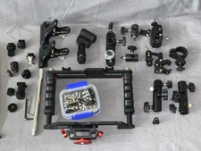P&C GearBox GB-3 Video Cage DSLR Camera Cage w/ LOTS of Acc. & Extras!!!
