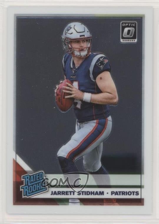 2019 Panini Donruss Optic Rated Rookie Jarrett Stidham #157 Rookie RC 0w9z