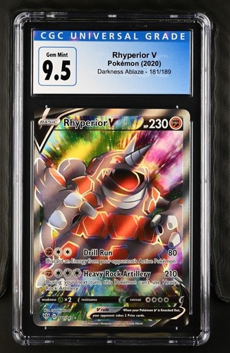 Rhyperior V graded CGC 9.5 for sale on eBay