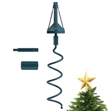 Universal Christmas Tree Topper Holder Twist On Adjustable Stabilizing Green