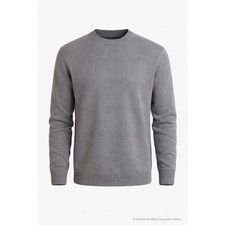 Arrow Sweater Mens 2XL Crewneck Cotton Pullover Grey