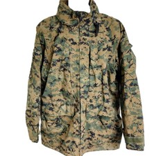 USMC Digicam Marpat Parka Goretex APECS Jacke Woodland Camo Smock Large Defekt