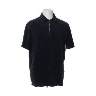 A Day's March, T-shirt, Größe: L, Blau, Bio-Baumwolle, Einfarbig, Samt #4y6