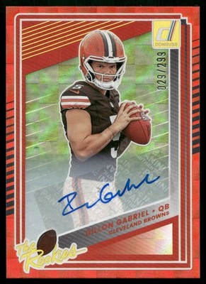 Dillon Gabriel Auto - Rookie - 2025 Panini Donruss Football - Numbered /299