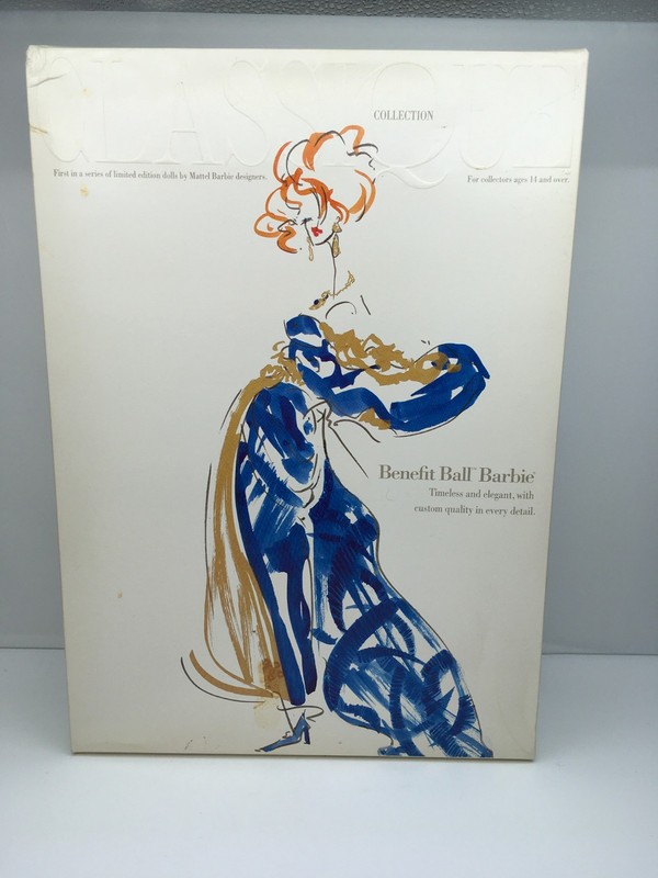 Benefit Ball Barbie Doll ~The Classique Collection~ 1992 Mattel #1521 NRFB