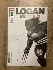 Marvel Comics Logan Black, White & Blood #1 First Print Main Cover