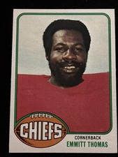 1976 Topps 216 Emmitt Thomas Kansas City Chiefs NM