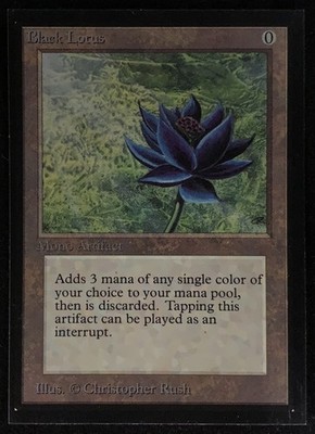 BLACK LOTUS (NOT TOURNAMENT LEGAL) Collector's Edition Magic MTG