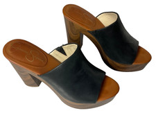 New Women s size 8 M JESSICA SIMPSON Shelbie Platform Mules Slide Sandal Heels