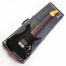 Fender Lead I Palisander Griffbrett schwarz E-Gitarre 1981