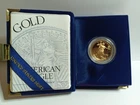 1995-W American Gold Eagle Proof $25 Half Ounce OGP COA Complete Raw Ungraded