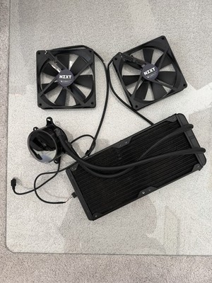 NZXT Kraken X62 280mm Liquid CPU Cooler w/ 2x 140mm Fans Black RGB