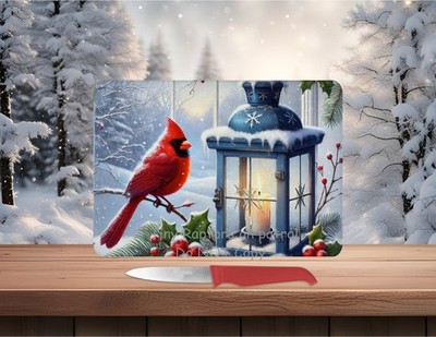 Christmas ~ 15 x 11 ~Tempered Glass Cutting Board~FREE shipping~ CHOICE~Gift