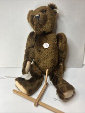 Rare Steiff Pantom Bear Mohair Jointed Puppet Replica1910 Med22