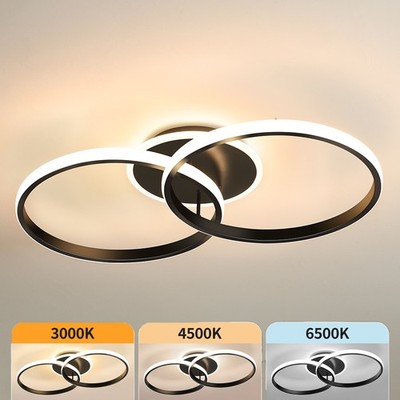 36W DIMMBAR 3-Farbige LED Deckenlampe Deckenleuchte Wohnzimmer Esszimmer Eingang