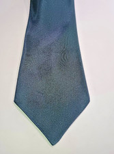 Vintage Wembley Green  Blue Tie 56" x 2.5" Excellent