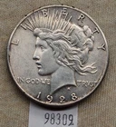 WPCoins ~ 1928 Peace $1 Silver Dollar