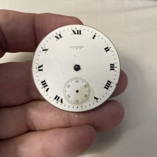 Waltham Pocket Watch Movement Grade 625 16s 17j For Parts Or Repair